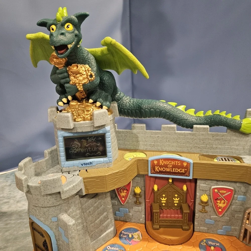 Vtech Knights Of Knowledge Learning Adventures Vintage HTF complete And Working‎